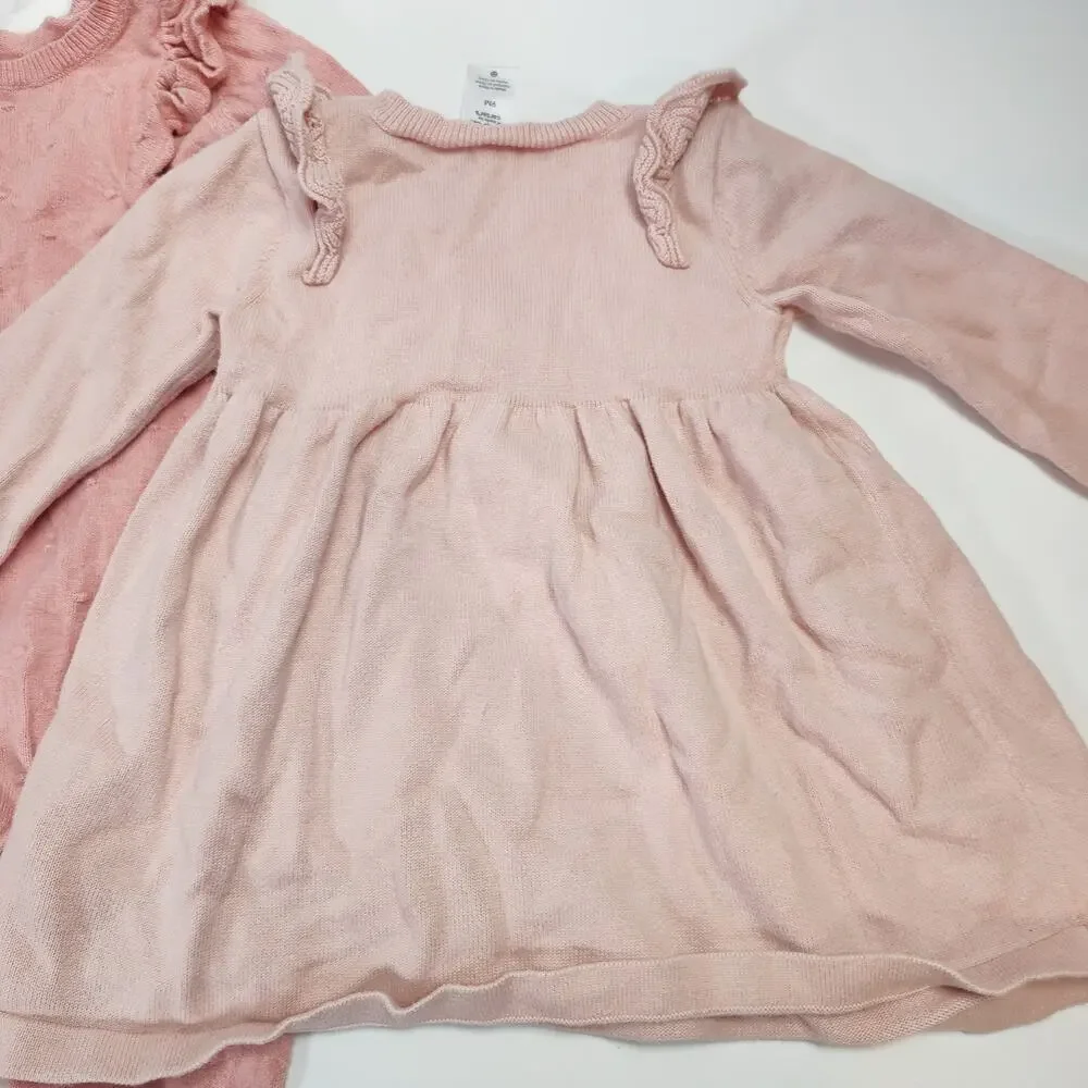 Baby Girl 6–9M Clothing Bundle Carter’s & H&M Disney Pink Layered Set
